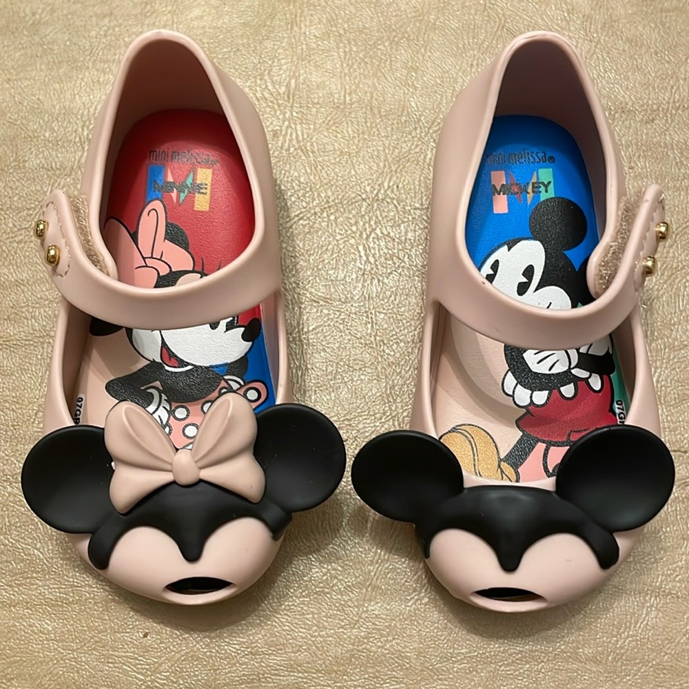 Mini Melissa mini and Mickey  flats